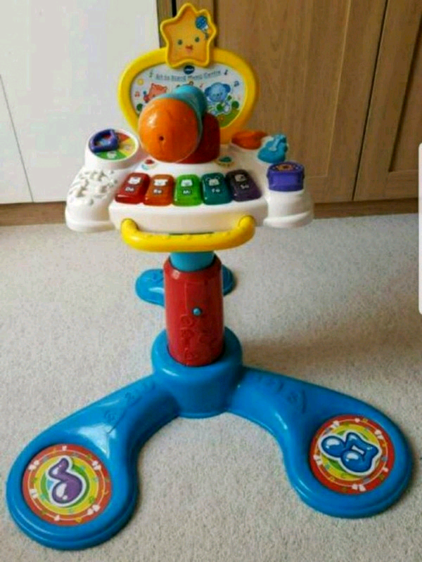 vtech sit and stand music tower